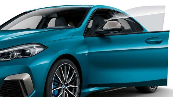 Бескаркасные двери BMW 2 серии Gran Coupé Бескаркасные двери BMW 2 серии Gran Coupé Snapper Rocks Blue металлик F44 экстерьер