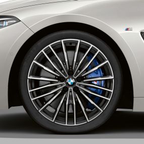 BMW M850i xDrive, 20-дюймовые легкосплавные диски Multi-spoke 729 M. BMW M850i xDrive, 20-дюймовые легкосплавные диски Multi-spoke 729 M.
