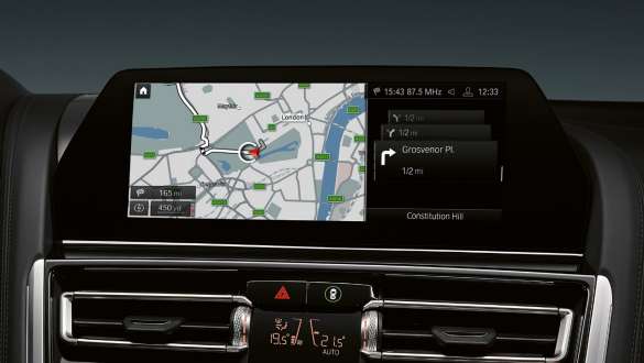 BMW Live Cockpit Professional. Автомобили BMW 8 серии Кабриолет M с BMW Live Cockpit Professional.