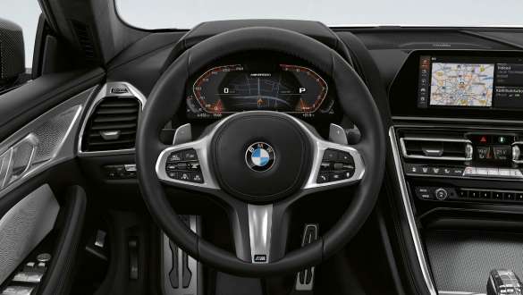 Кожаный руль M BMW M850i xDrive Gran Coupé, кожаный руль M