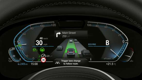 Активная система навигации BMW iX3 G08 2021