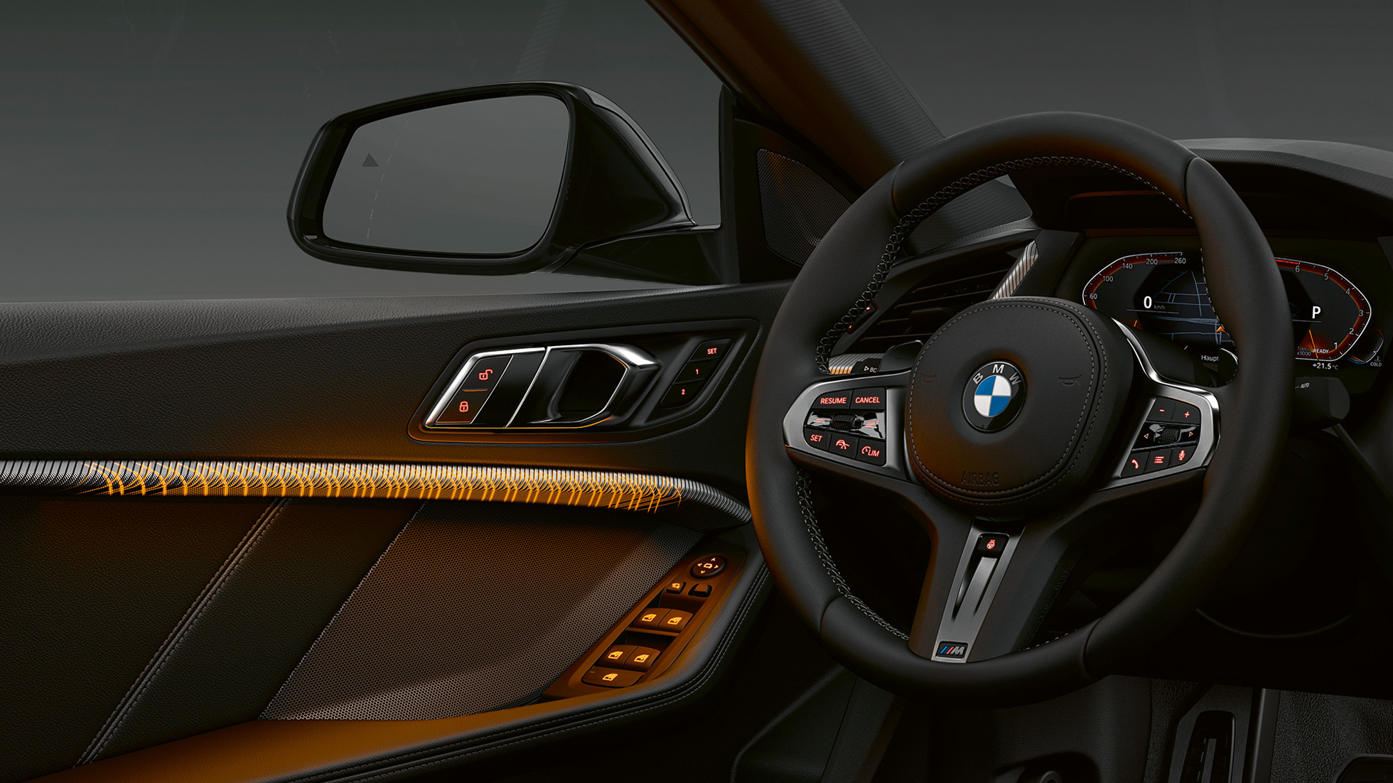 Подсветка салона BMW 2 серии Gran Coupé Подсветка салона BMW 2 серии Gran Coupé F44 интерьер