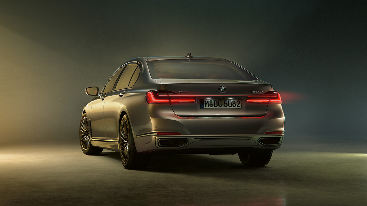 BMW 7 серии Седан: концепция освещения BMW 7 серии Седан: концепция освещения, вид сзади