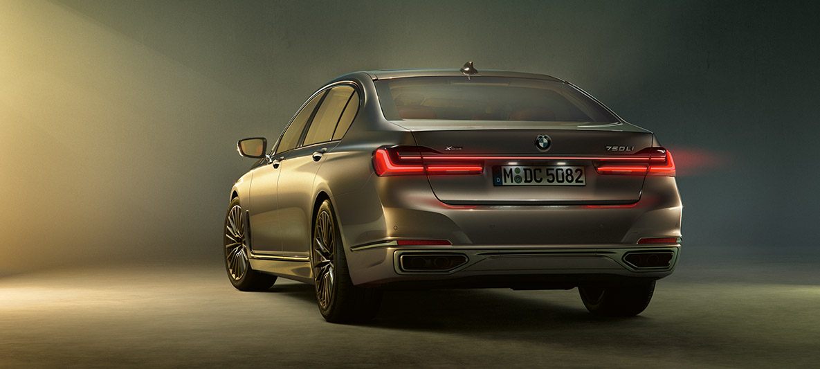 BMW 7 Series Sedan light concept Light concept: BMW 7 Series Sedan rear view