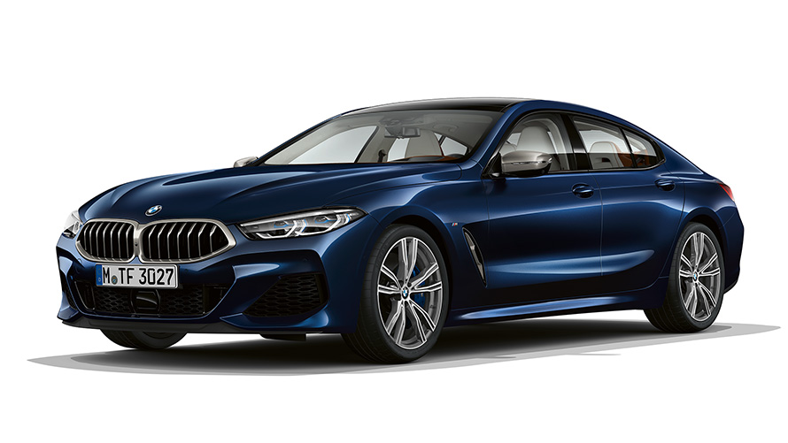 BMW 8 серии Gran Coupé, Individual Sophistication вид спереди с поворотом в три четверти