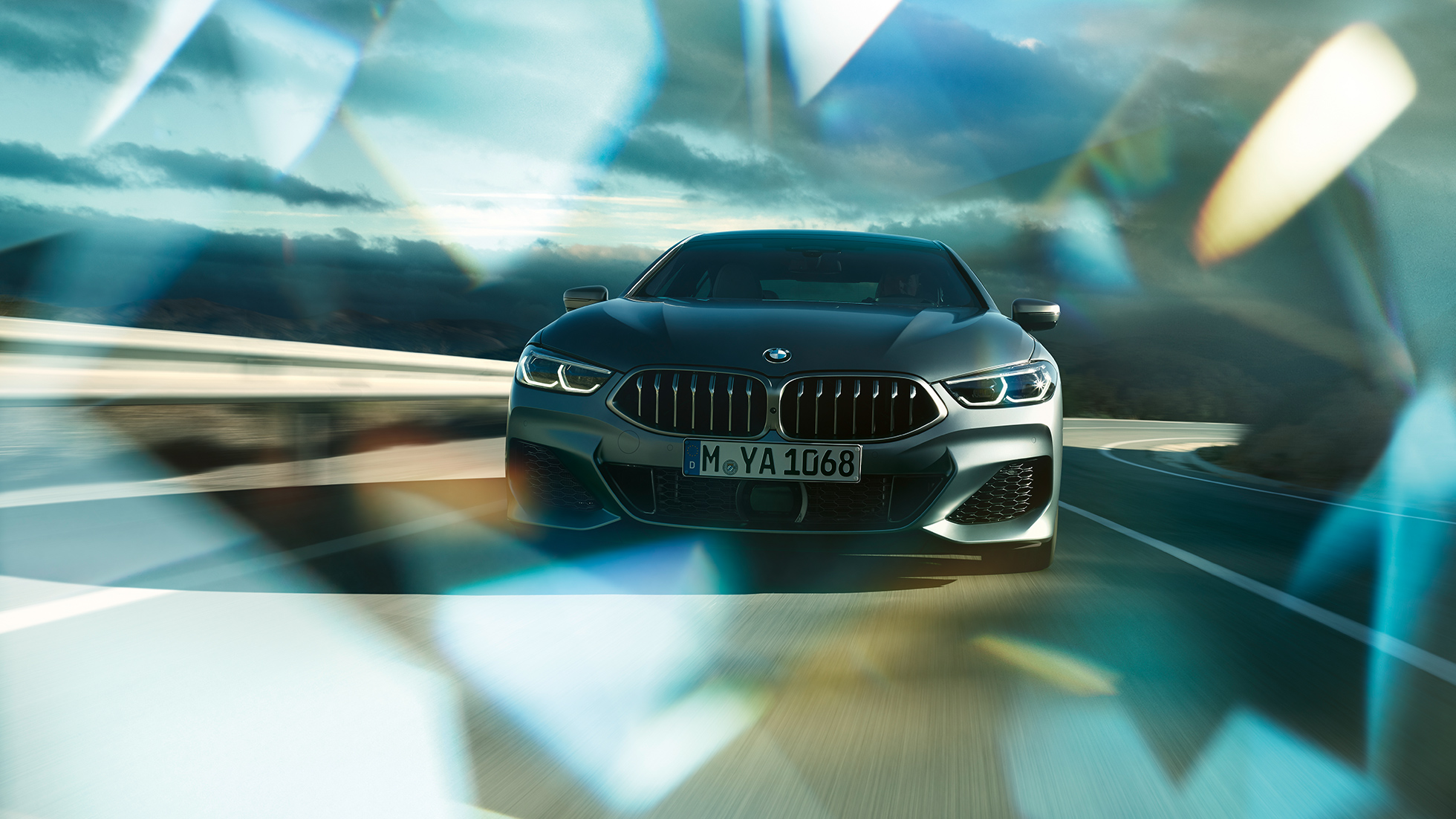 Динамика движения BMW 8 серии Gran Coupé, динамика движения