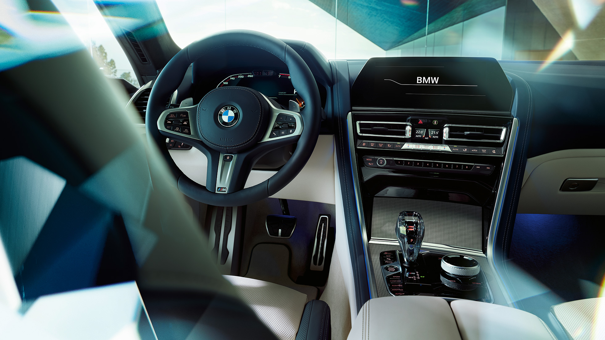 Дизайн кабины BMW 8 серии Gran Coupé, дизайн кабины