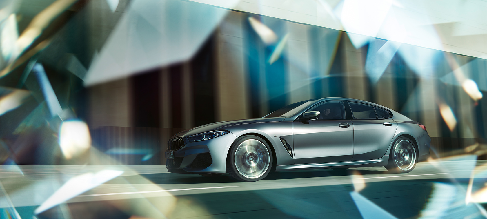 BMW 8 серии Gran Coupé, inspire BMW 8 серии Gran Coupé, вид сбоку за рулем, inspire