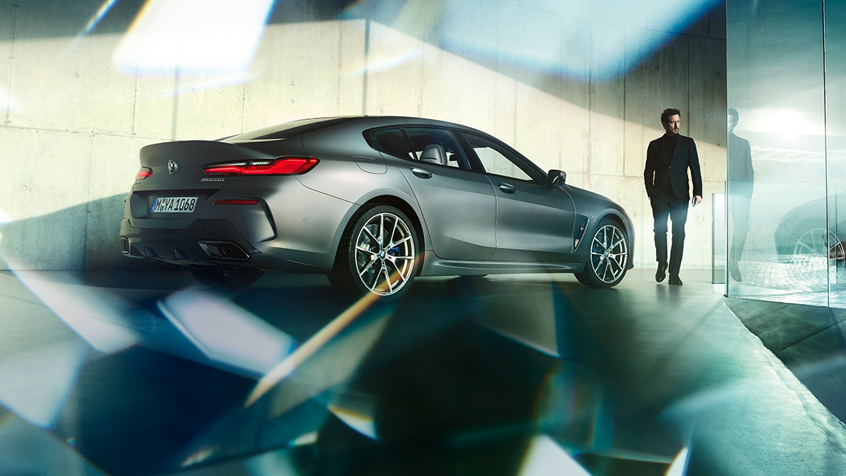 Роскошный дизайн спортивного автомобиля BMW 8 серии Gran Coupé, роскошный дизайн спортивного автомобиля