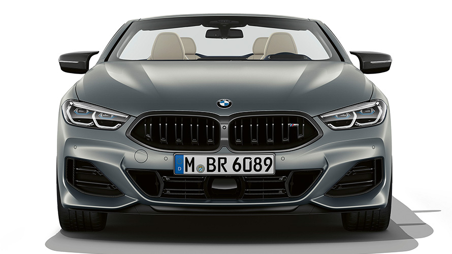 BMW M850i xDrive Cabrio G14 LCI Facelift 2022, вид спереди