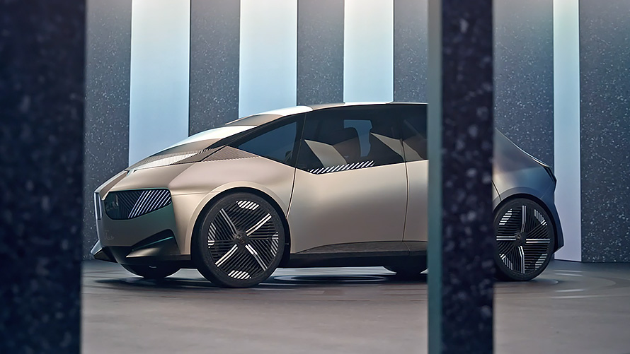 Видео монолитного дизайна BMW i Vision Circular 2021 BMW i Vision Circular 2021, концепт-кар, монолитный дизайн, видео