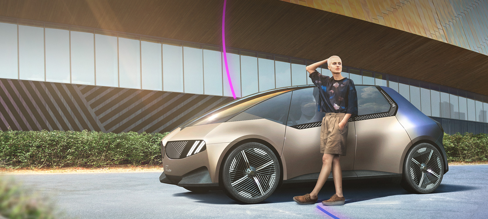 BMW i Vision Circular 2021, видео BMW i Vision Circular 2021, видео