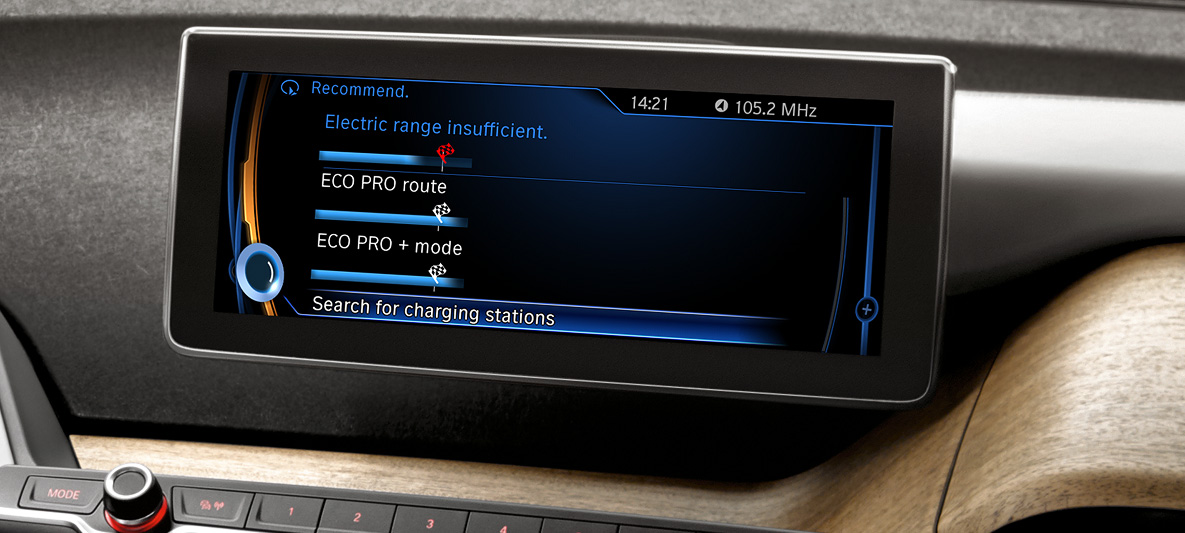 BMW i ConnectedDrive services for navigation BMW i ConnectedDrive services for navigation