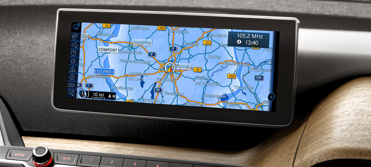 BMW i ConnectedDrive services for navigation BMW i ConnectedDrive services for navigation