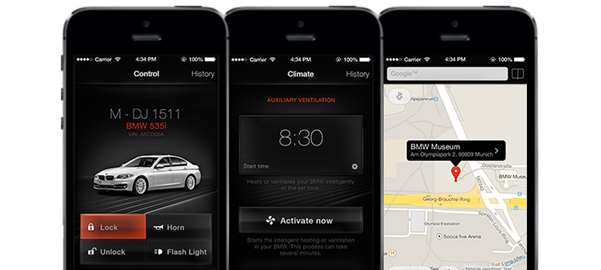 My BMW Remote App My BMW Remote App