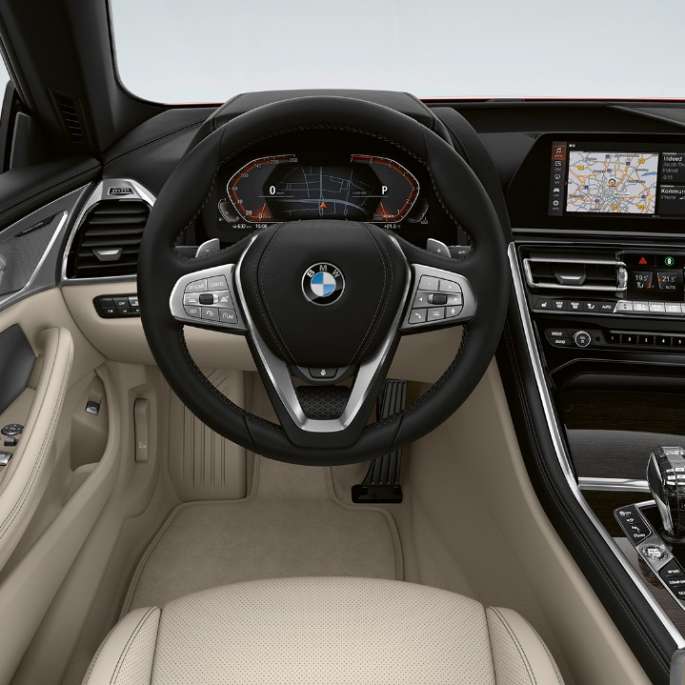 BMW 8 серии Gran Coupé, базовая модель кабина